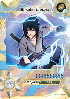 Sasuke Uchiha · NRCCNA-SP-009L4 · NarutoDB · the Naruto card database