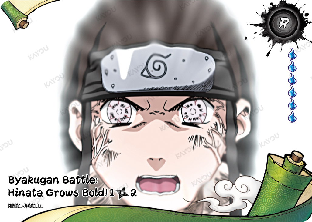 Byakugan Battle: Hinata Grows Bold (1/2) — NREA01-R-001L1