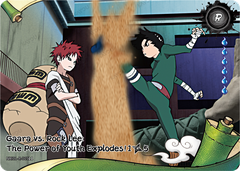 Gaara vs Rock Lee: The Power of Youth Explodes! (1/5) NREA01-R-005L1