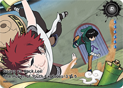 Gaara vs Rock Lee: The Power of Youth Explodes! (3/5) NREA01-R-007L1