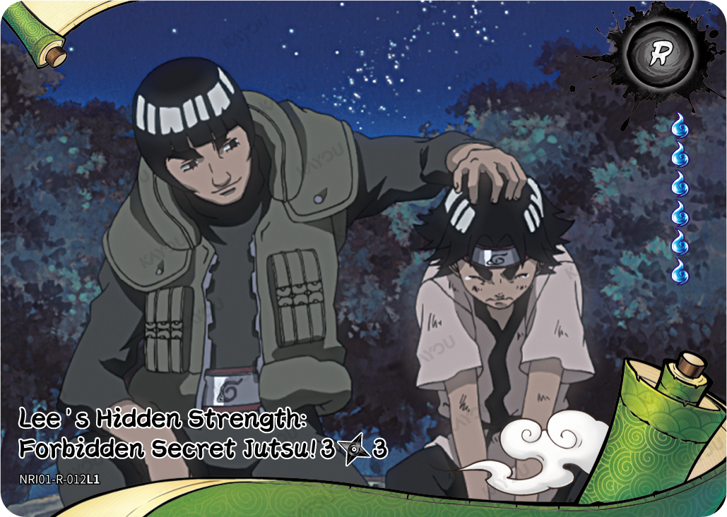 Lee's Hidden Strength: Forbidden Secret Jutsu (3/3) — NREA01-R-012L1
