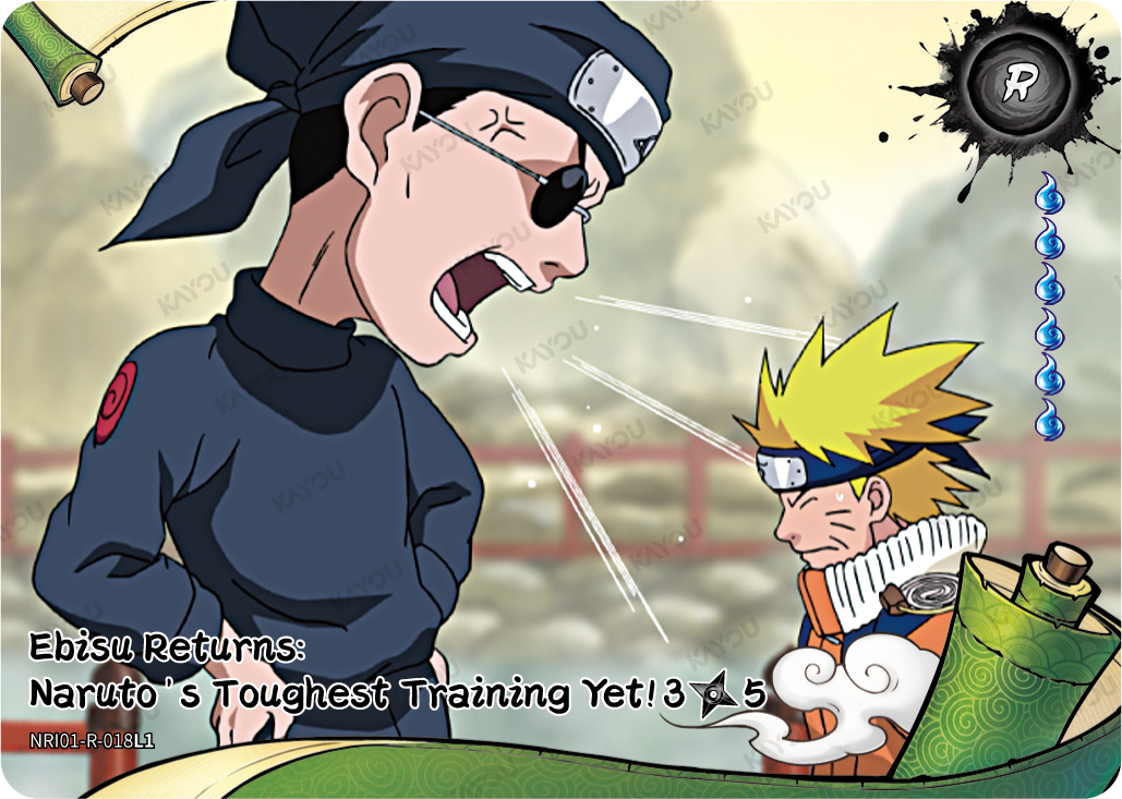 Ebisu Returns: Naruto's Toughest Training Yet (3/5) — NREA01-R-018L1