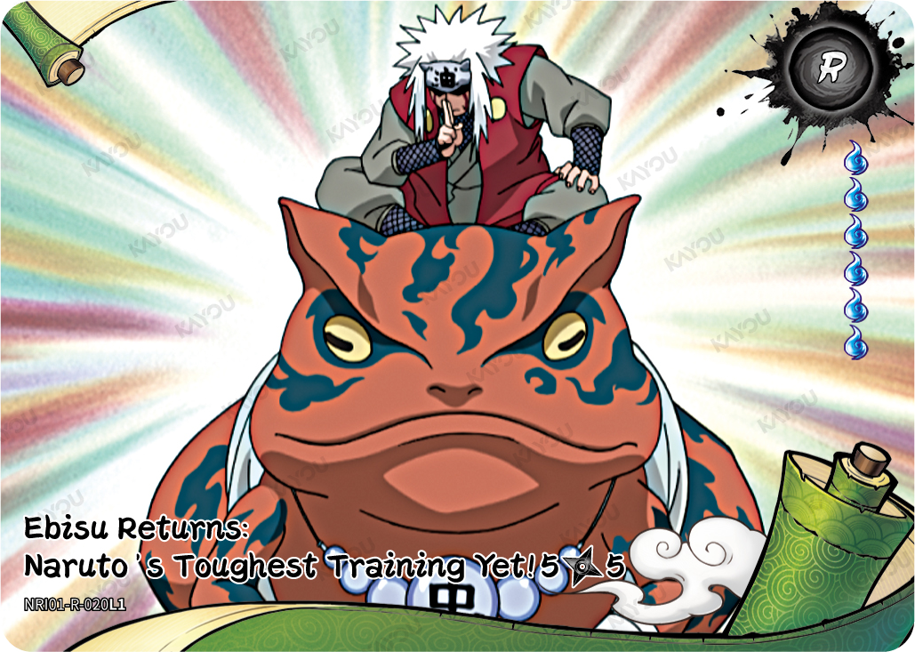 Ebisu Returns: Naruto's Toughest Training Yet (5/5) — NREA01-R-020L1