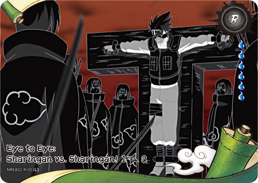 Eye to Eye: Sharingan vs Sharingan — NREA02-R-001L1