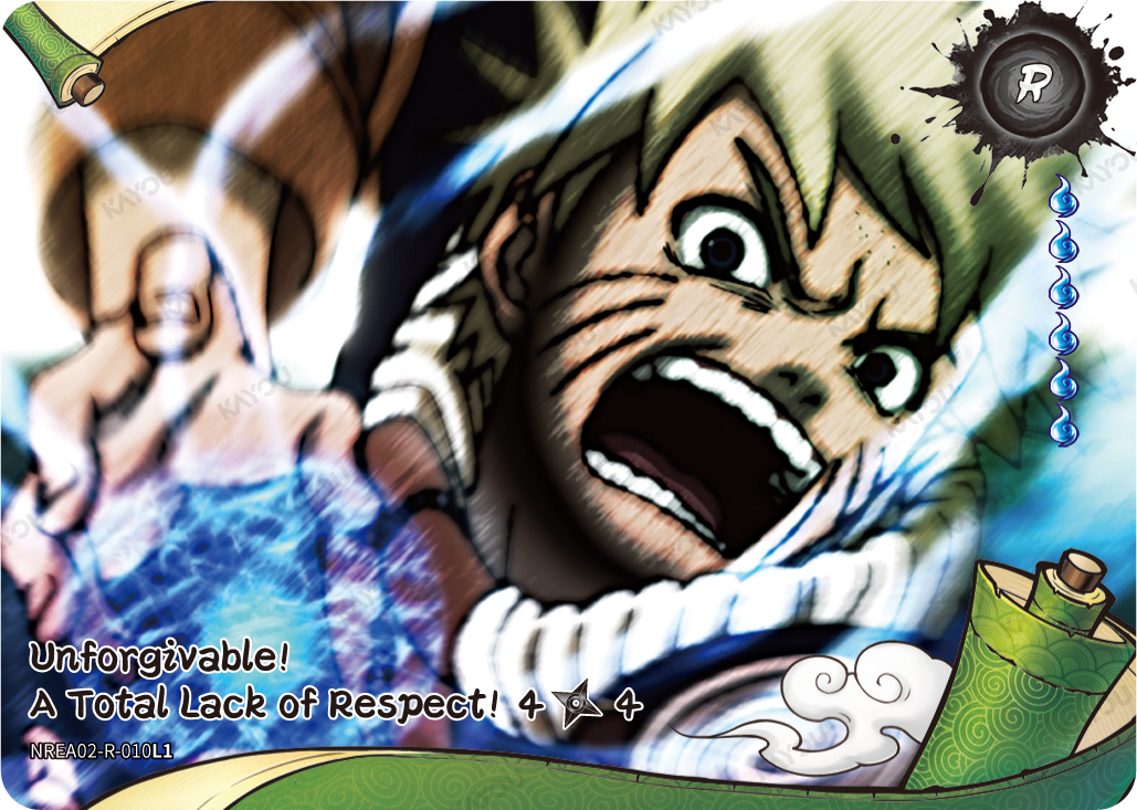 Unforgivable! A Total Lack of Respect — NREA02-R-010L1