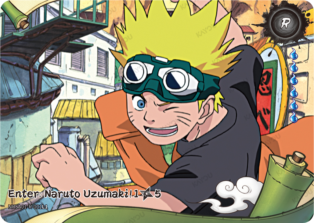 Enter: Naruto Uzumaki (1/5) — NRSA01-R-001L1