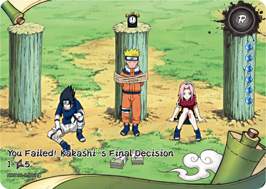 You Failed! Kakashi's Final Decision (1/5) — NRSA01-R-006L1