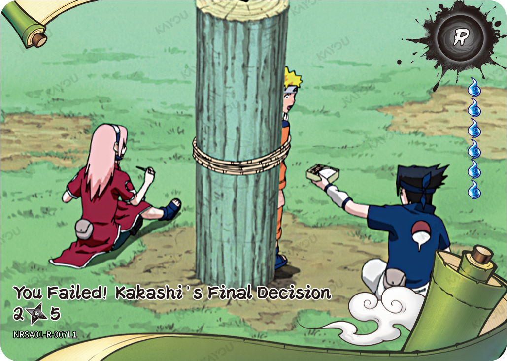 You Failed! Kakashi's Final Decision (2/5) — NRSA01-R-007L1