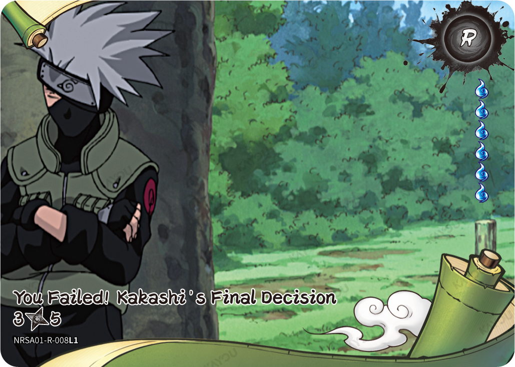You Failed! Kakashi's Final Decision (3/5) — NRSA01-R-008L1