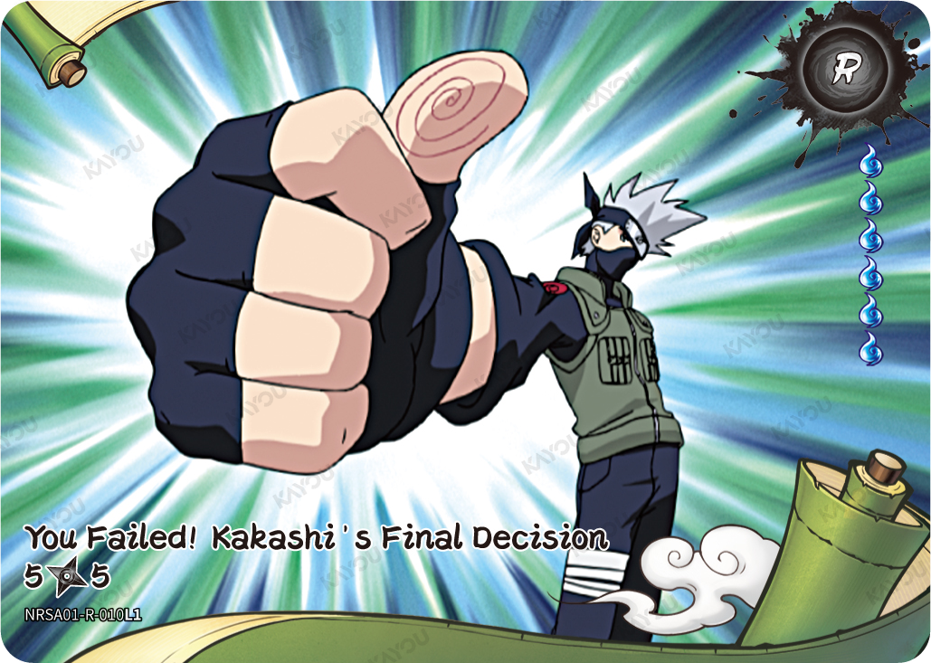 You Failed! Kakashi's Final Decision (5/5) — NRSA01-R-010L1