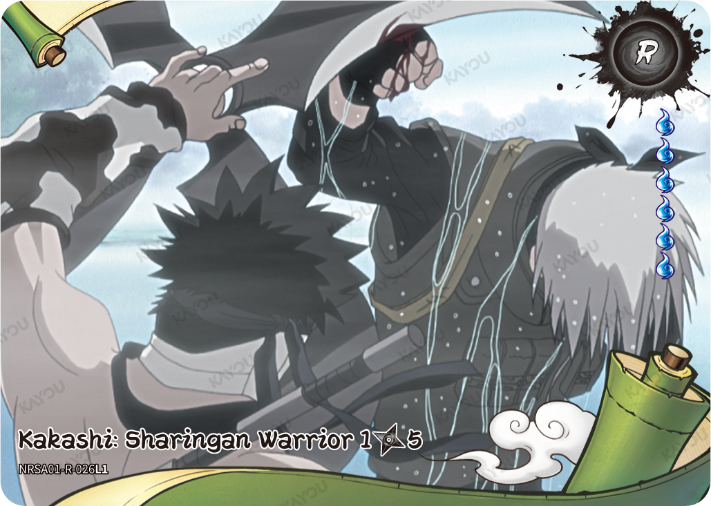 Kakashi: Sharingan Warrior (1/5) — NRSA01-R-026L1