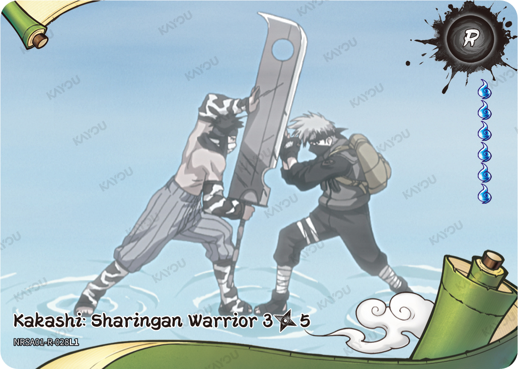 Kakashi: Sharingan Warrior (3/5) — NRSA01-R-028L1