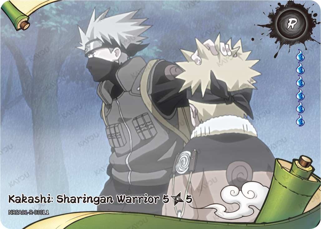 Kakashi: Sharingan Warrior (5/5) — NRSA01-R-030L1