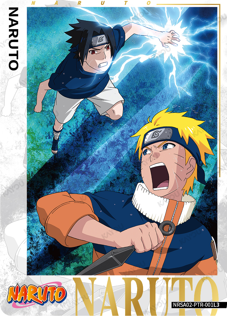 Sasuke Uchiha & Naruto Uzumaki — NRSA02-PTR-001L3