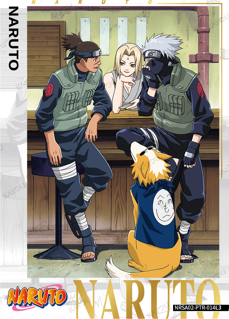 Tsunade & Kakashi Hatake & Iruka Umino — NRSA02-PTR-014L3
