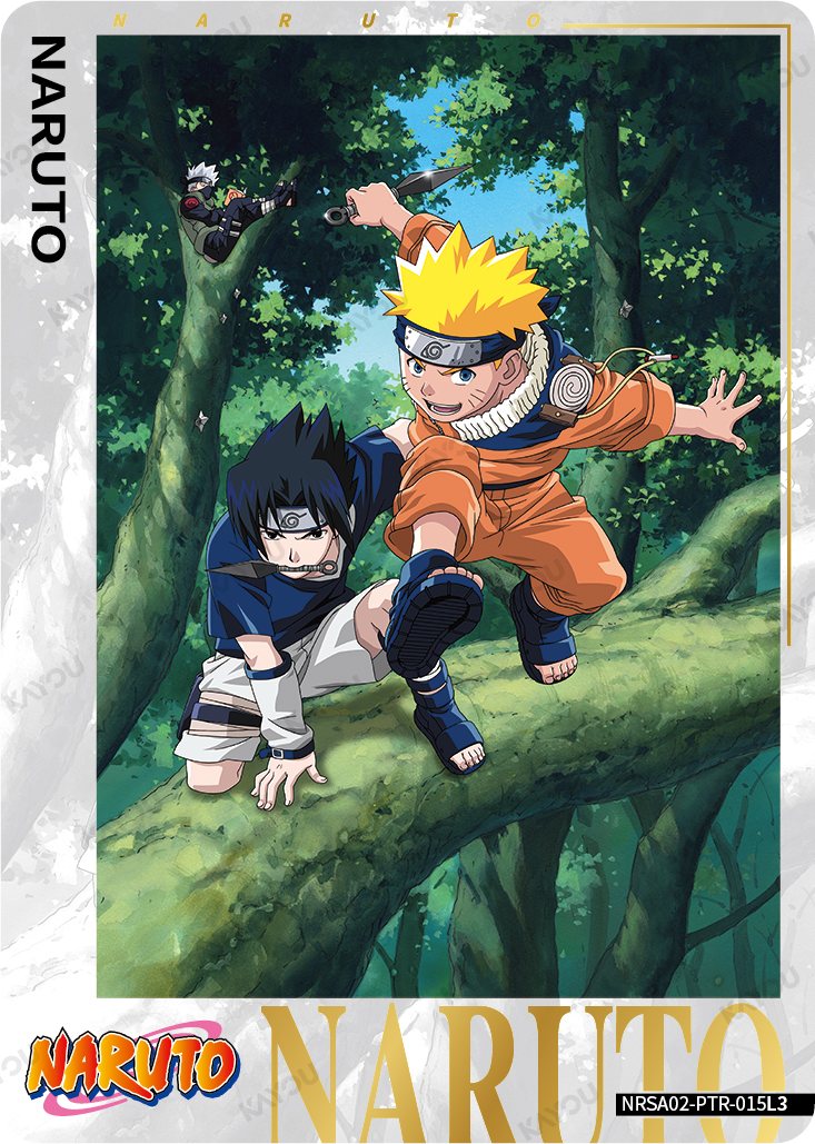 Naruto Uzumaki & Sasuke Uchiha — NRSA02-PTR-015L3
