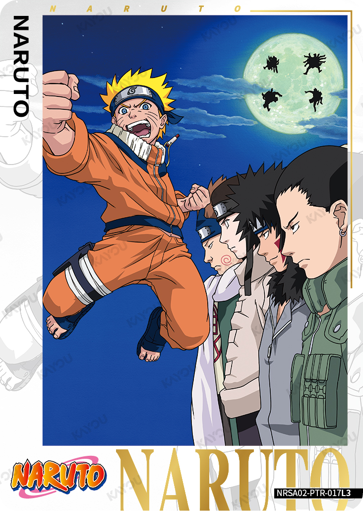 Naruto with Shadow Clones (Night) — NRSA02-PTR-017L3