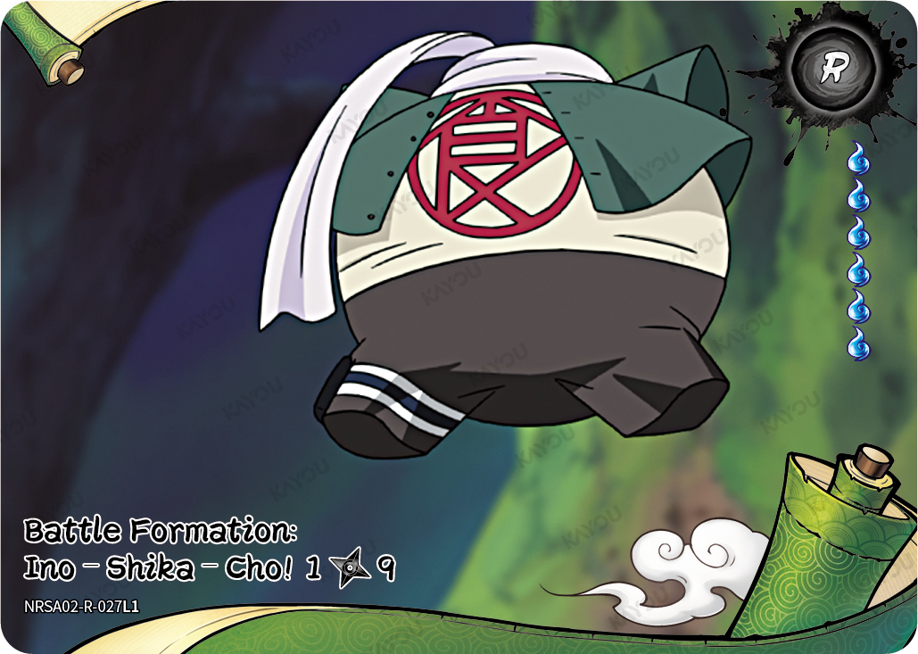 Battle Formation: Ino-Shika-Cho (1/9) — NRSA02-R-027L1