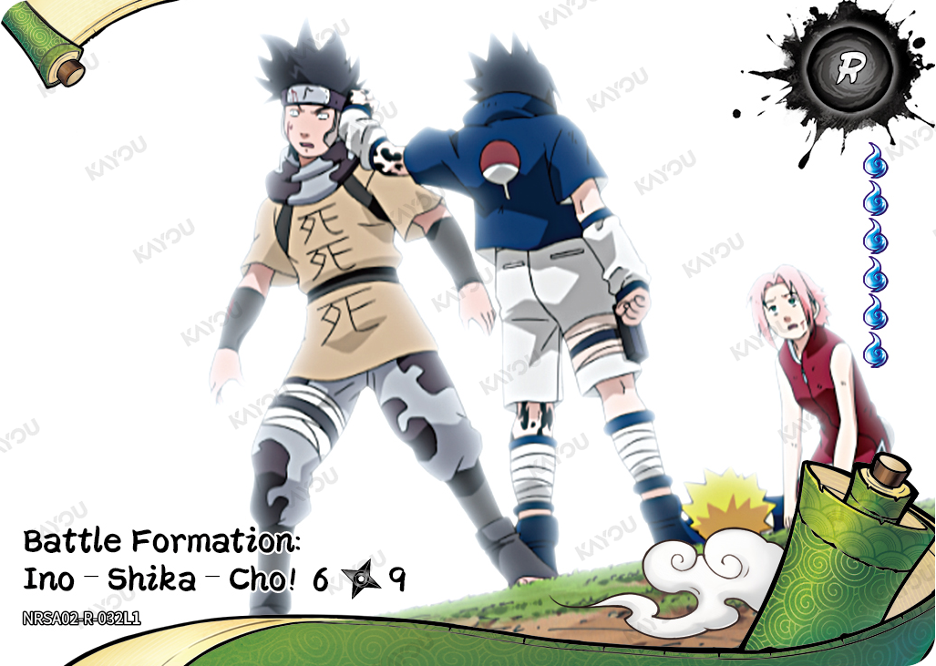 Battle Formation: Ino-Shika-Cho (6/9) — NRSA02-R-032L1