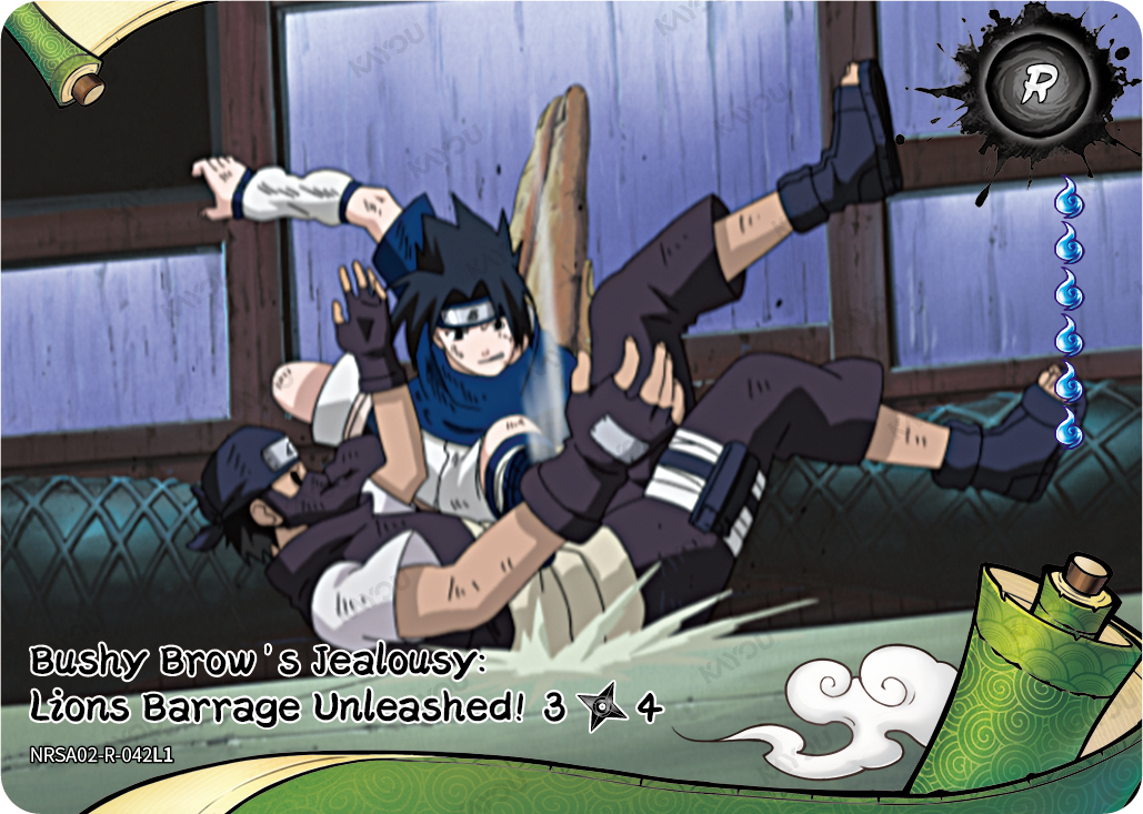 Bushy Brow's Jealousy: Lion's Barrage Unleashed! (3/4) — NRSA02-R-042L1