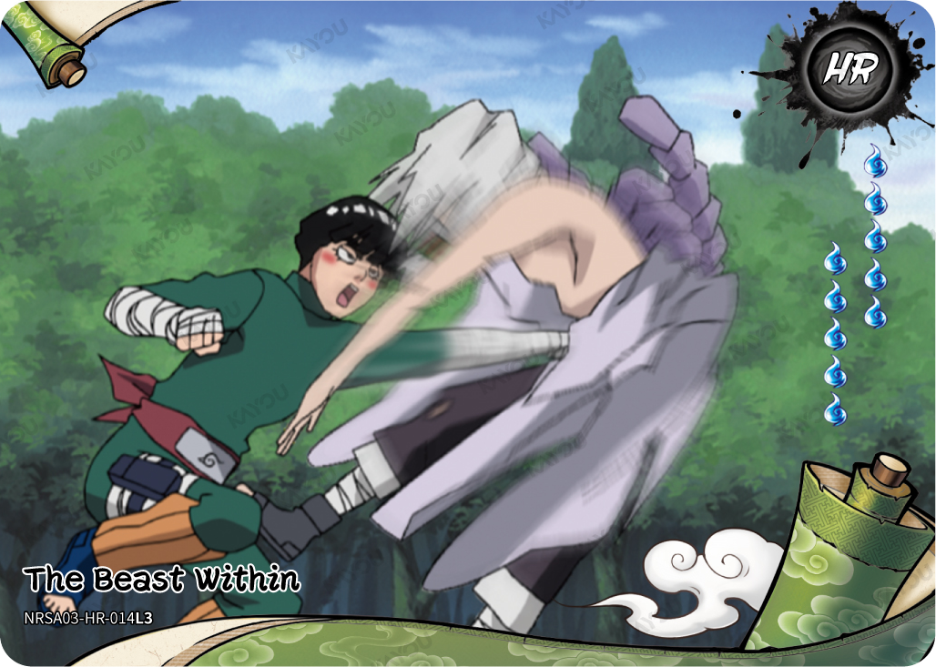 The Battle Begins: Naruto vs. Sasuke — NRSA03-HR-014L3