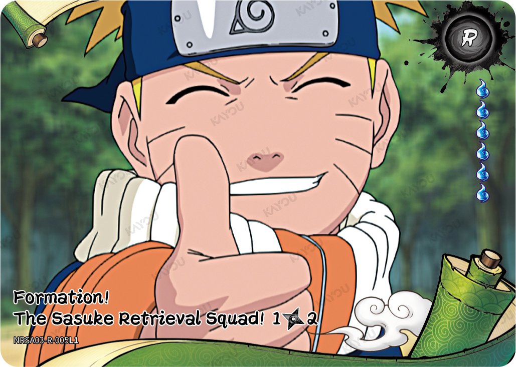 Formation! The Sasuke Retrieval Squad (1/2) — NRSA03-R-005L1