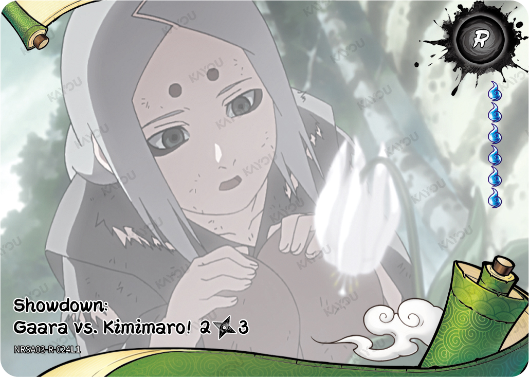Showdown: Gaara vs. Kimimaro (2/3) — NRSA03-R-024L1