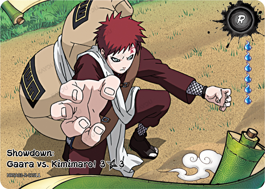 Showdown: Gaara vs. Kimimaro (3/3) — NRSA03-R-025L1